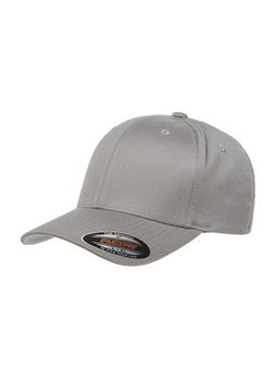 Flexfit Grey Wooly 6-Panel Hat