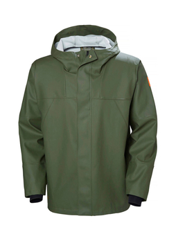 Helly Hansen Men's Army Green Storm Rain Jacket