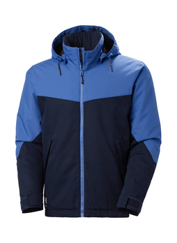 Helly Hansen Men's Navy/Stone Blue Oxford Winter Jacket