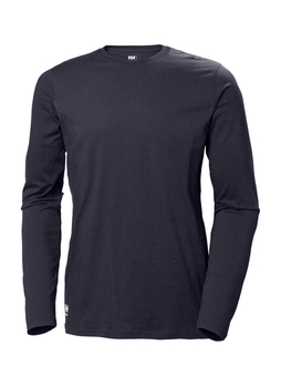 Helly Hansen Men's Navy Manchester Long-Sleeve T-Shirt