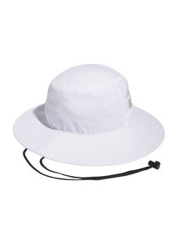 White Adidas  Blank Wide Brim Golf Hat 