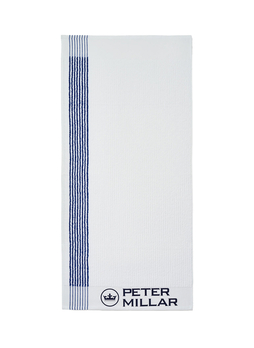 Peter Millar White Tour Caddy Towel