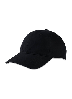 Callaway Black Blank-Front Heritage Twill Hat