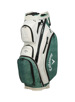Callaway Khaki / Jade Houndstooth Golf ORG 14 Cart Bag