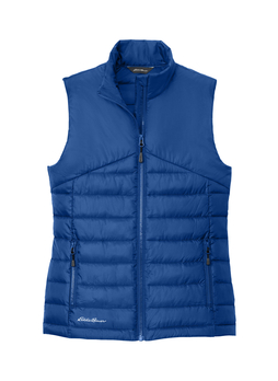 Eddie Bauer Women's Cobalt Blue Quilted Vest