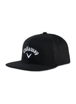 Callaway Black Flat Bill Hat