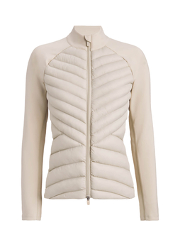 G/FORE Women's Stone Hybrid Quilted Stretch Tech Interlock Jacket