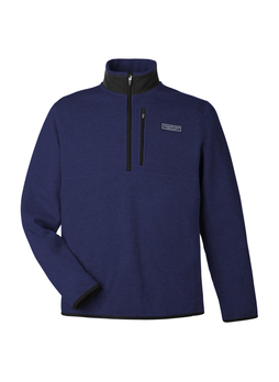 Vineyard Vines Men's Nautical Navy Mountain Sweaterfleece Quarter-Zip