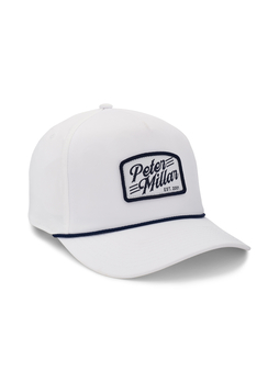 Peter Millar White Est Clubhouse Rope Hat