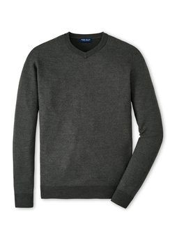 Peter Millar Men's Loden Dover High V-Neck