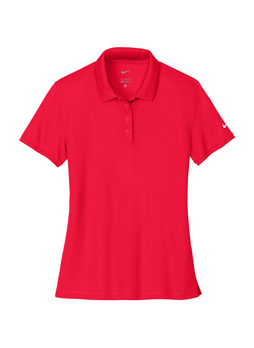 Nike Women's University Red Victory Solid Polo SanMar