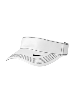Nike White Dri-FIT Ace Visor