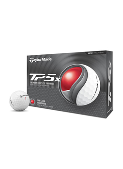 TaylorMade White TP5x Golf Balls 2024