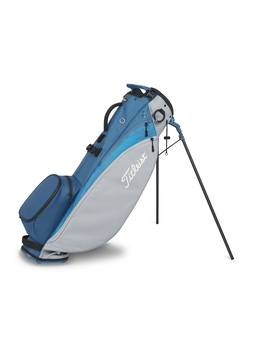 Titleist Gray/Lagoon/Reef Blue Players 4 Carbon Stand Bag