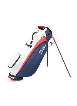 Titleist Navy/White/Red Players 4 Carbon Stand Bag