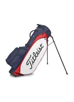 Titleist Navy/Red/White Players 5 Stand Bag