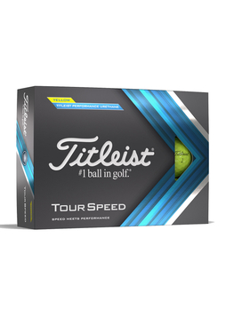 Titleist Yellow Tour Speed Golf Balls
