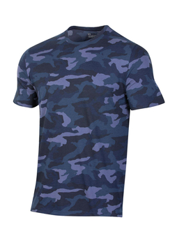 Under Armour Men's Midnight Navy Pattern Performance Cotton Camo T-Shirt