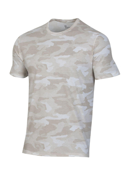 Under Armour Men's Onyx White Pattern Performance Cotton Camo T-Shirt