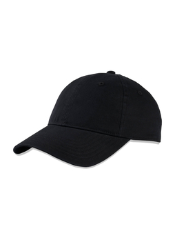 Callaway Black Women's Blank-Front Heritage Twill Hat