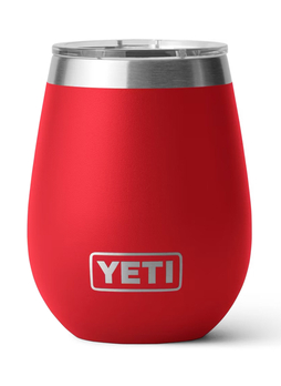 YETI Rescue Red Rambler 10 oz Wine Tumbler with Magslider Lid
