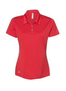 Adidas Women's Red Performance Polo