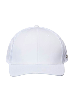 Adidas White Sustainable Trucker Hat