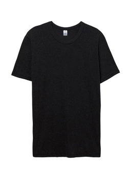 Alternative Men's Eco True Black Eco-Jersey Crew T-Shirt