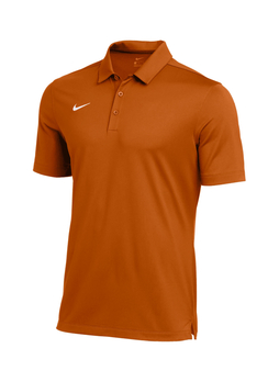 Nike Men's Desert Orange / White Dri-FIT Franchise Polo