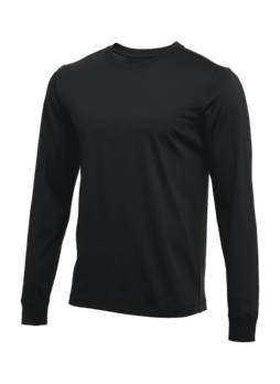 Nike Men's Black Long-Sleeve T-Shirt