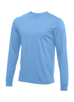 Nike Men's Valor Blue Long-Sleeve T-Shirt