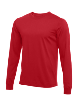 Nike Men's University Red Long-Sleeve T-Shirt
