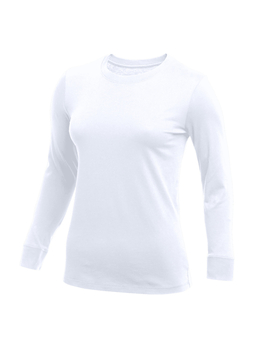 Nike Women's White Long-Sleeve T-Shirt