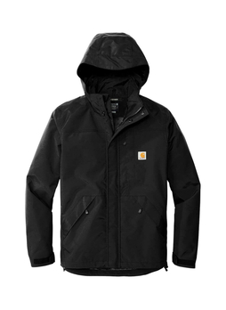 Carhartt Men's Black Storm Defender Shoreline Jacket