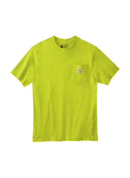Carhartt Men's Brite Lime Workwear Pocket T-Shirt
