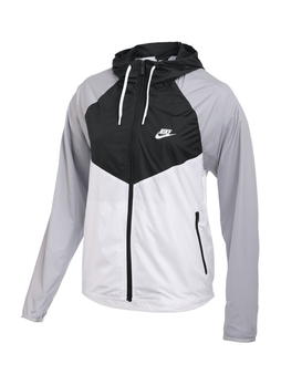Nike Women's Team Black / White / Wolf Grey Windrunner Training Jacket