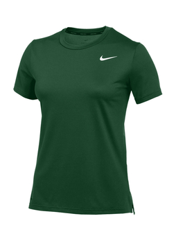Nike Women's Team Dark Green / Heather Pro Training T-Shirt