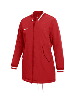 Nike Women's Team Scarlet / Team White Dugout Jacket