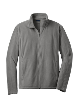 Port Authority Men's Pearl Grey Microfleece Jacket