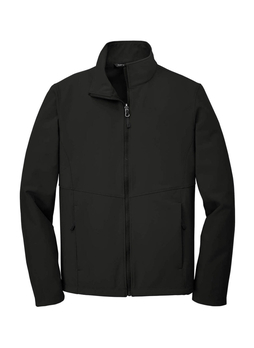 Port Authority Men's Deep Black Collective Soft Shell Jacket