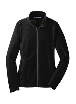 Port Authority Women's Black Microfleece Jacket