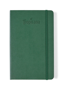 Moleskine Myrtle Green Hard Cover Ruled Large Notebook
