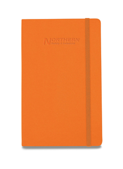 Moleskine True Orange Hard Cover Ruled Large Notebook