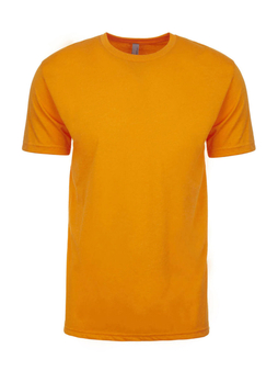 Next Level Men's Orange Unisex CVC Crewneck T-Shirt