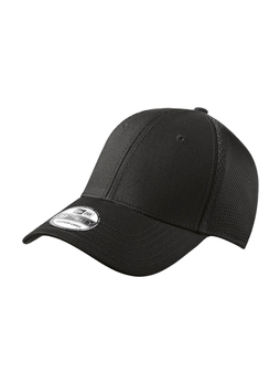 New Era Black Stretch Mesh Hat