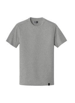 New Era Men's Shadow Grey Heather Heritage Blend Crew T-Shirt