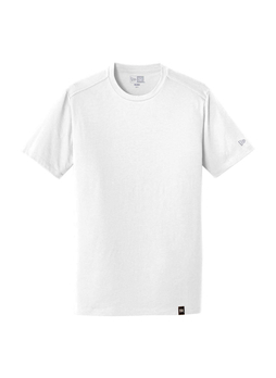 New Era Men's White Heritage Blend Crew T-Shirt