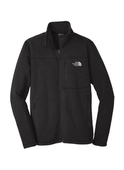 The North Face Men's Black Heather Sweater Fleece Jacket