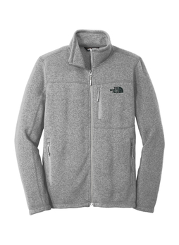 The North Face Men's Medium Grey Heather Sweater Fleece Jacket