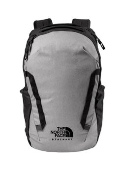 The North Face Mid Grey Dark Heather / TNF Black Stalwart Backpack